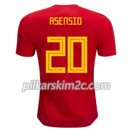 Koszulka Hiszpania Asensio 20 Główna Mistrzostwa Świata 2018 - Koszulki Piłkarskie